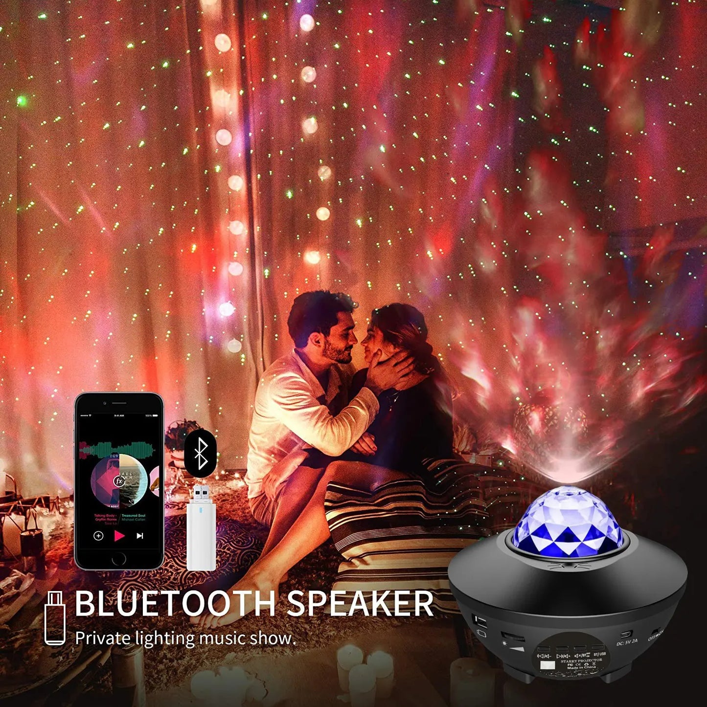 Galaxy Night Light Projector