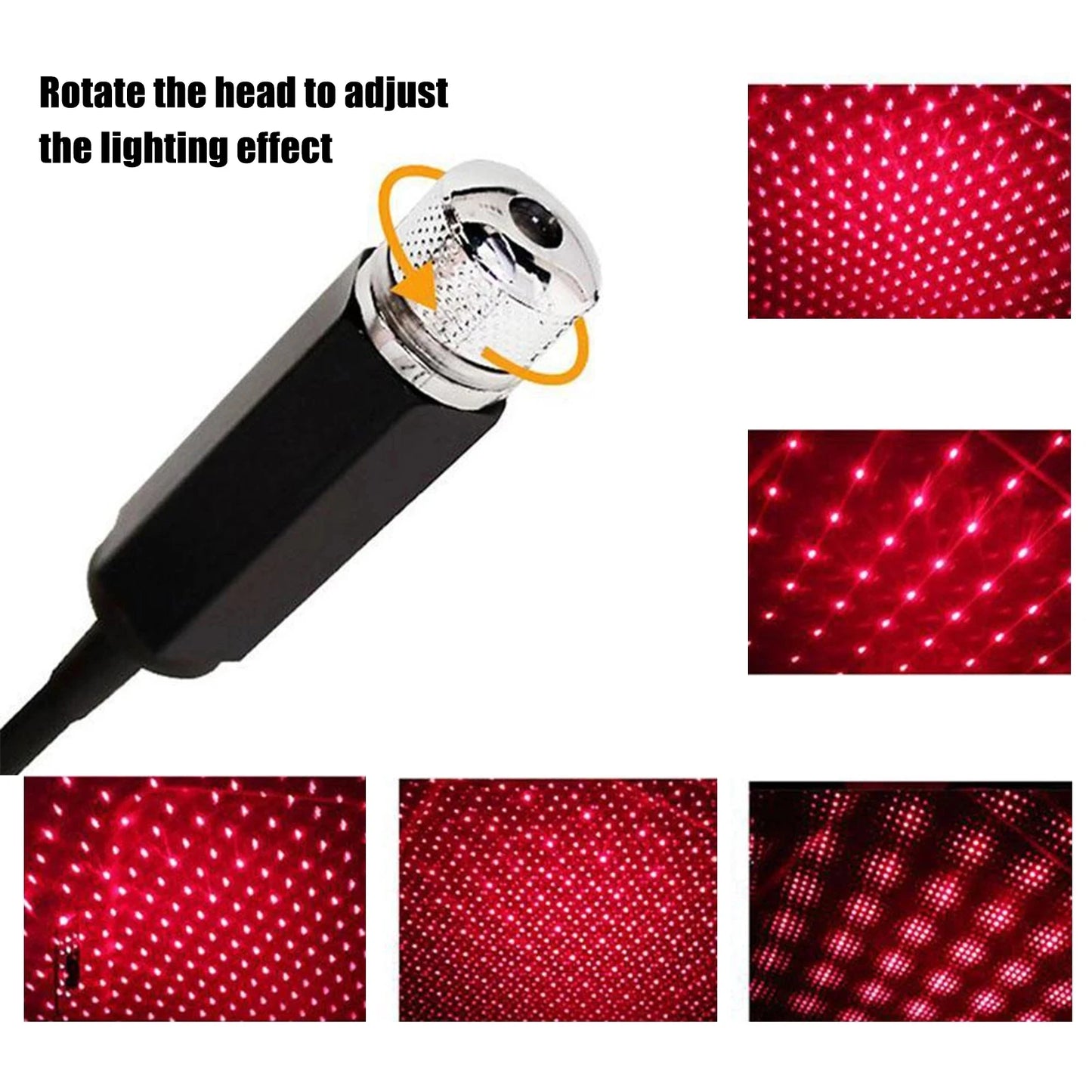 LED Star Night Light Projector