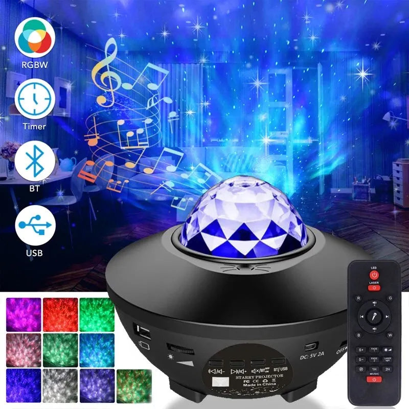 Galaxy Night Light Projector